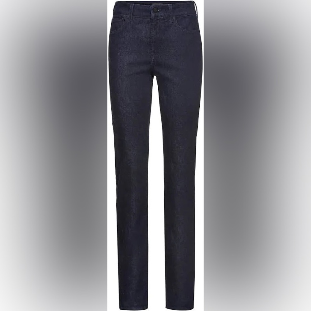 NYDJ Dark rinse denim jeans. Marilyn Straight size OP. NWT!